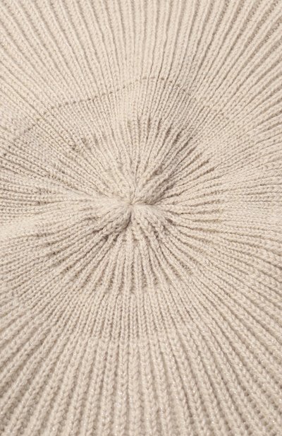 Берет из кашемира и вискозы INVERNI бежевого цвета по цене 27050 руб., арт. 5773LXCM, фото 3 Берет из кашемира и вискозы INVERNI, арт. 5773LXCM, фото 3