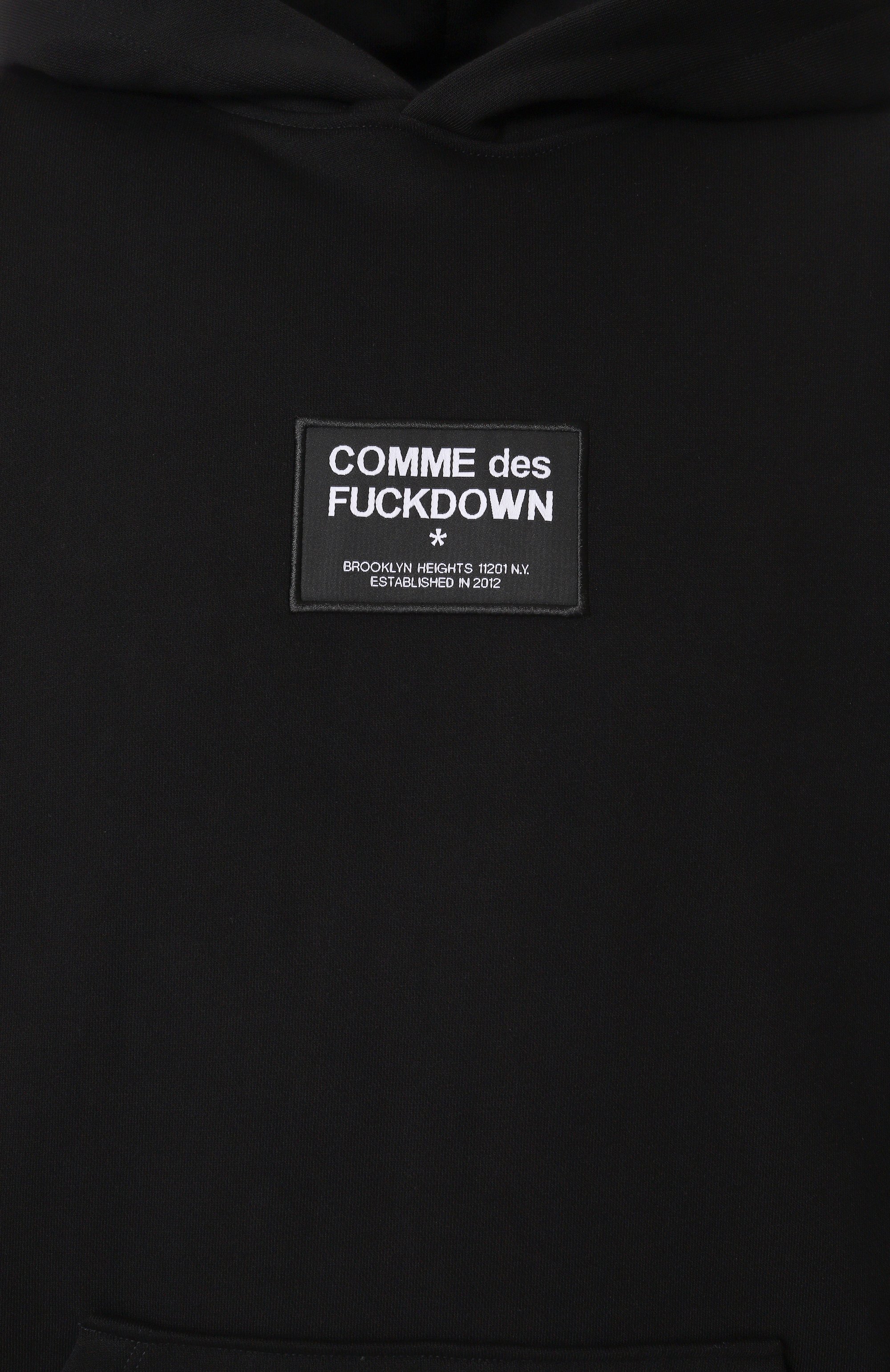 Хлопковое худи COMME DES FUCKDOWN, арт. CFABM01525, фото 6