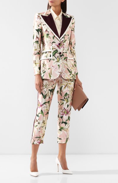 Шелковый жакет DOLCE & GABBANA, арт. F29AYT/HS149, фото 2