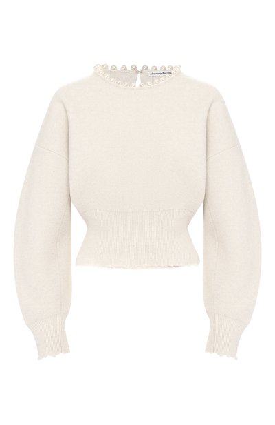 Женский пуловер из смеси шерсти и кашемира ALEXANDER WANG, арт. 1KC1203076