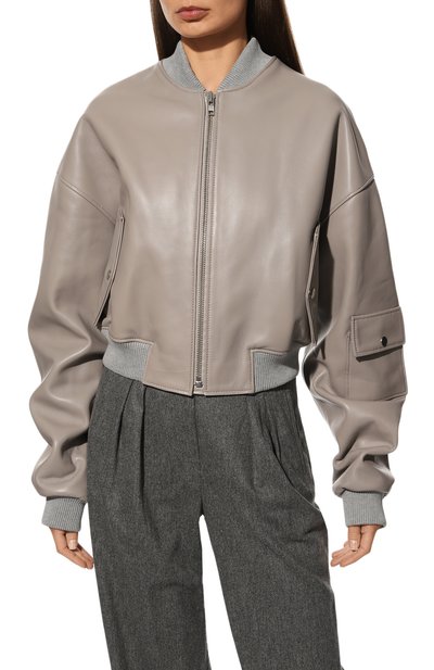 Кожаный бомбер MOLLY MOSS, арт. 00 25, фото 3