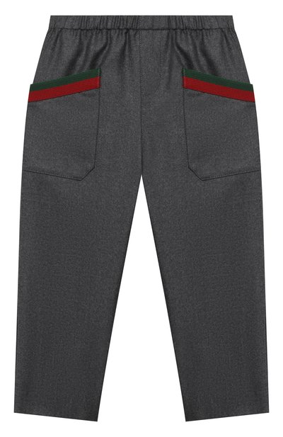 Шерстяные брюки GUCCI, арт. 616390/XWAJ5, фото 1