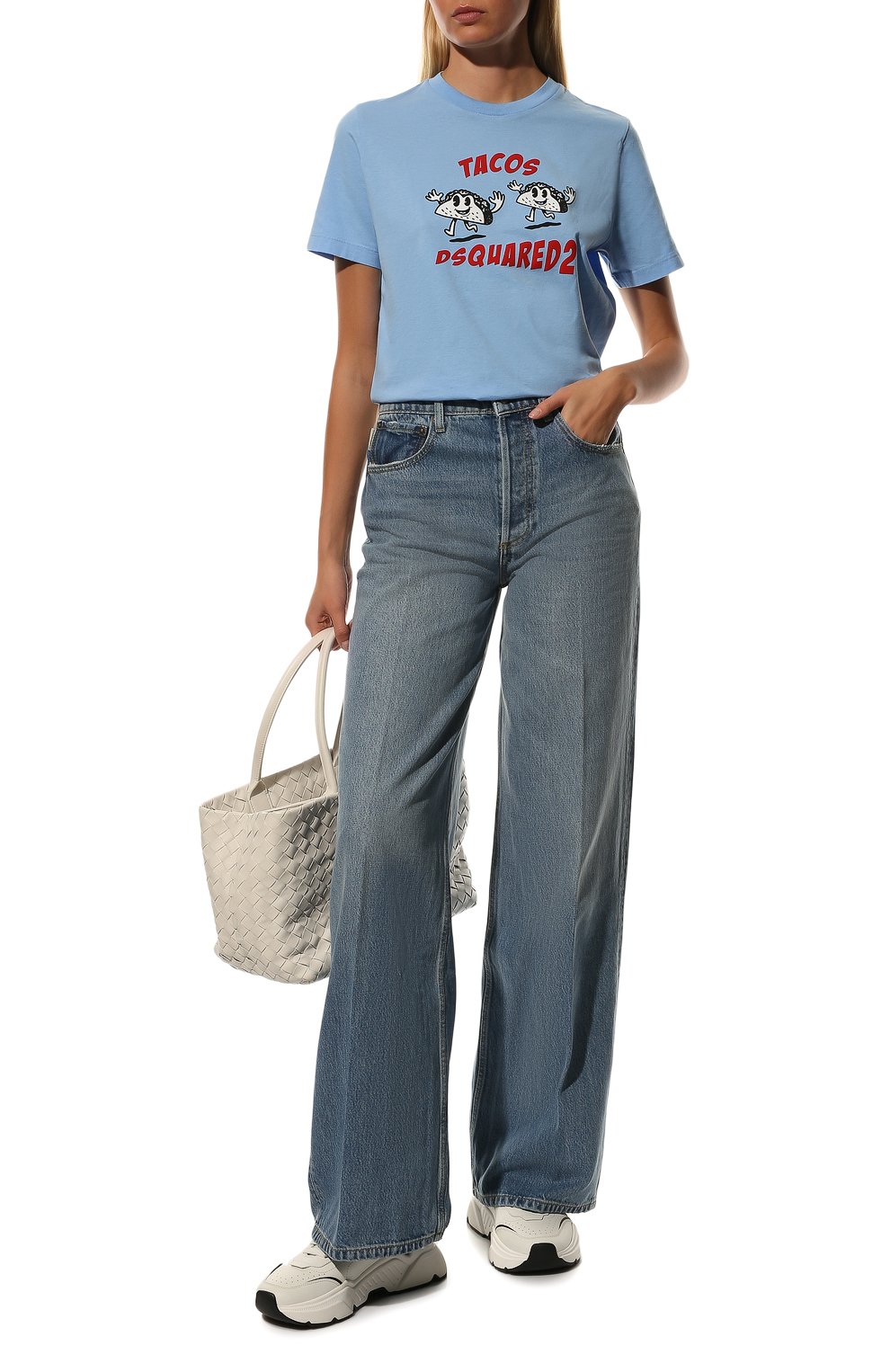 Хлопковая футболка DSQUARED2, арт. S75GD0306/S22427, фото 2
