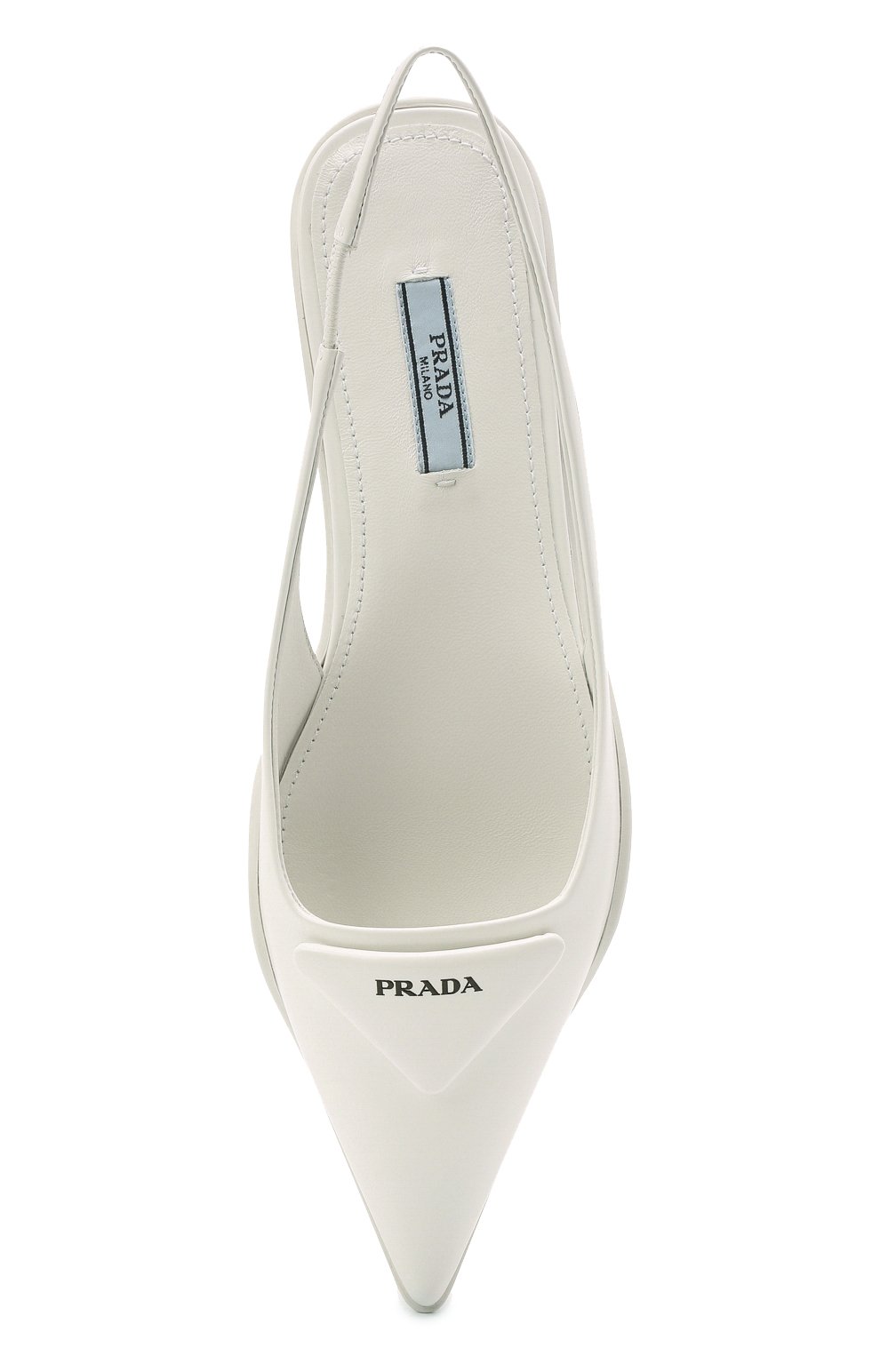 Кожаные балетки PRADA, арт. 1F819M-055-F0009-005, фото 6