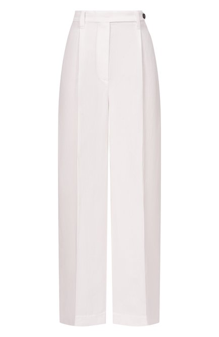 Женские брюки из вискозы и льна BRUNELLO CUCINELLI, арт. MH126P9138