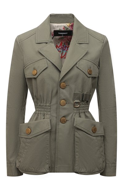 Женский хлопковый жакет DSQUARED2, арт. S75BN0810/S41794