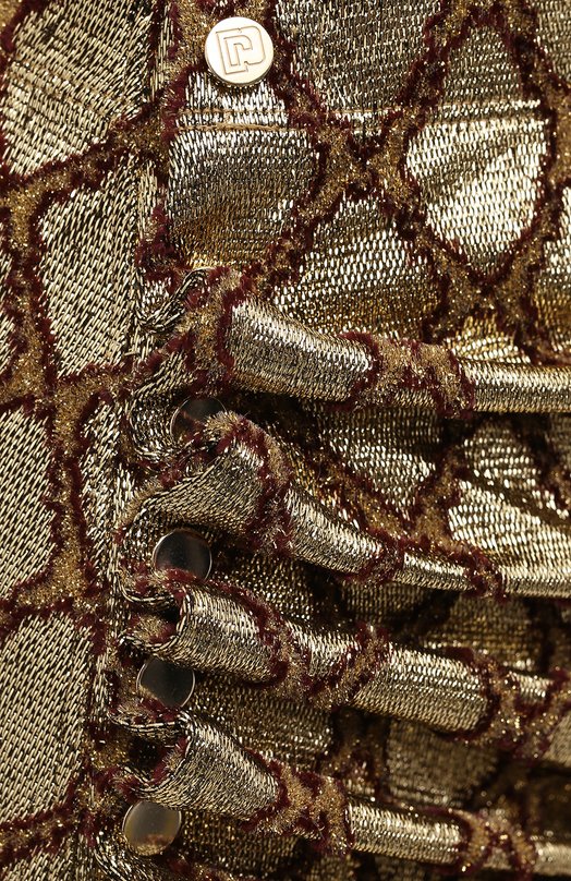 Юбка Paco Rabanne Золотой, фото 5