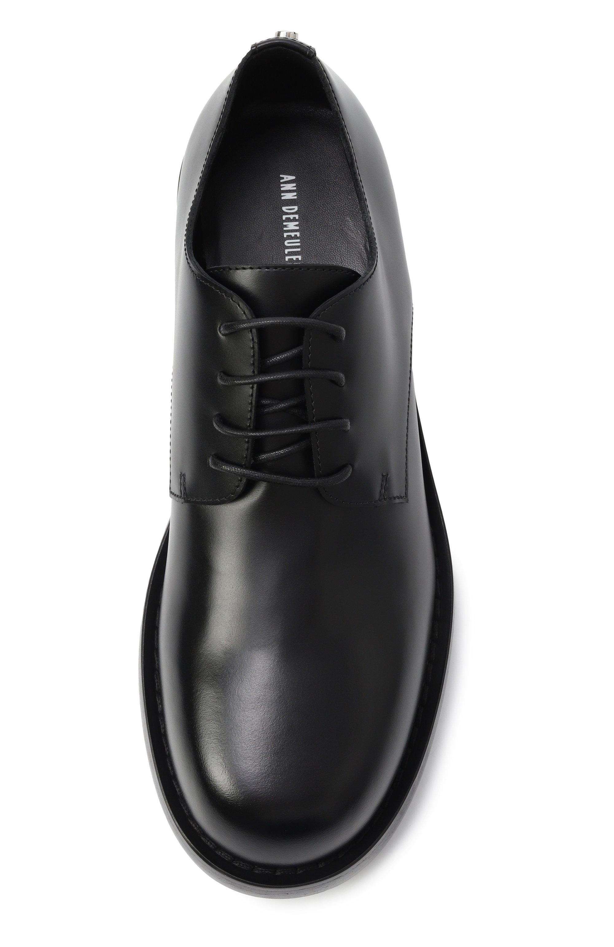 Кожаные дерби adah rounded ANN DEMEULEMEESTER, арт. B0013301/LT178, фото 6