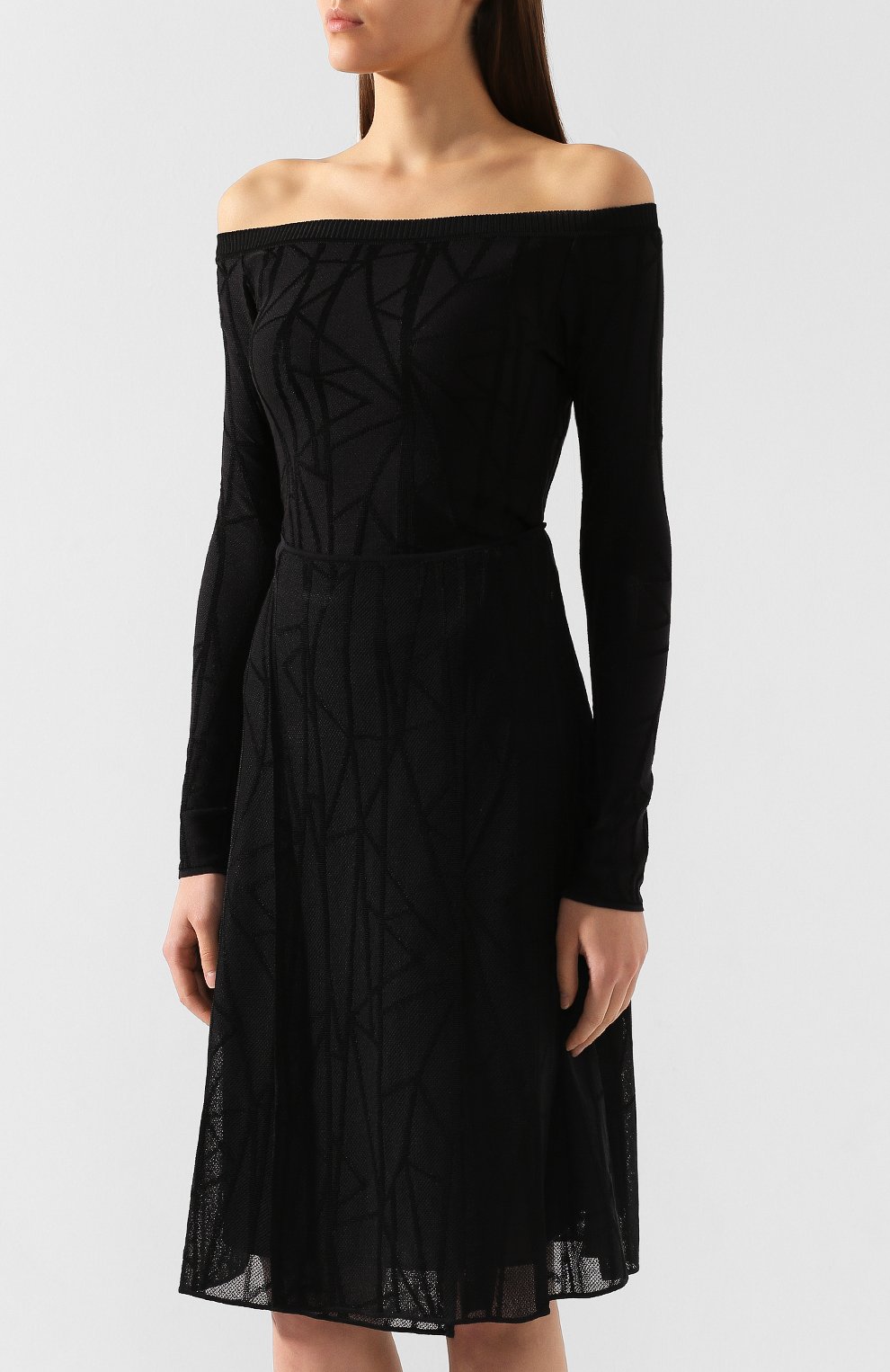 Платье из смеси вискозы и хлопка M MISSONI, арт. 2DG00151/2K0010, фото 3