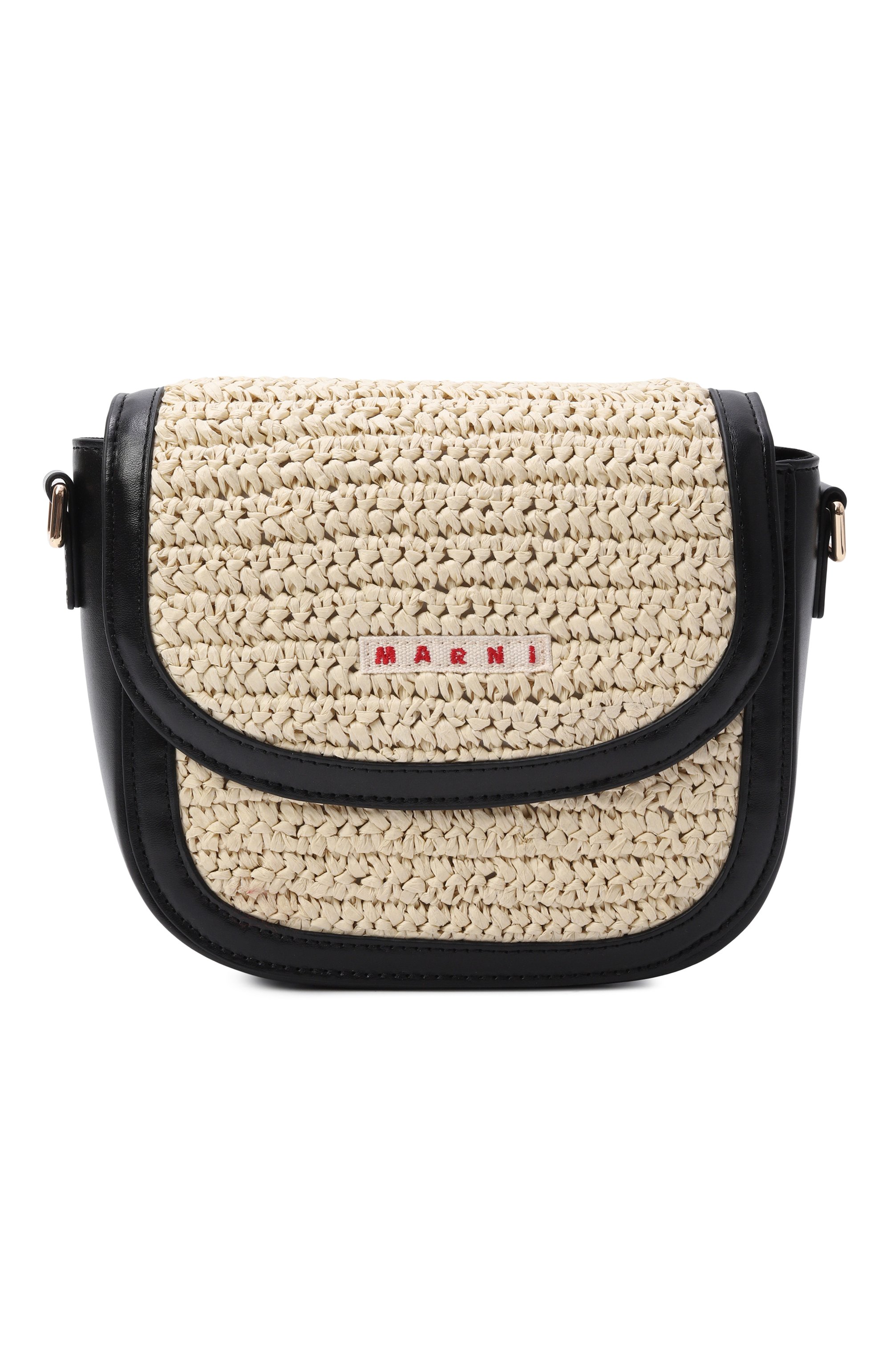 Сумка MARNI черного цвета по цене 29950 руб., арт. M01828/M00WR, фото 1 Сумка MARNI, арт. M01828/M00WR, фото 1