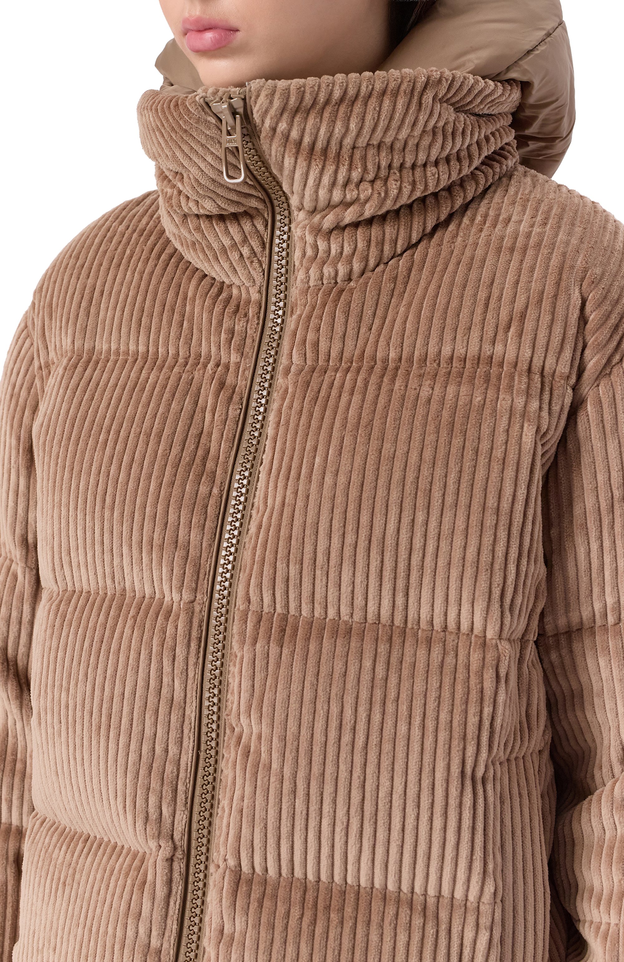 Вельветовый пуховик DUNO, арт. L0RA/TURES, фото 5