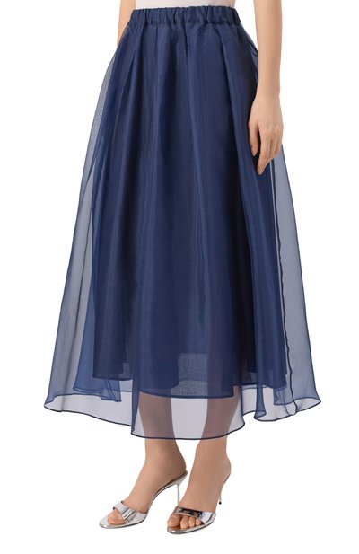 Шелковая юбка WEEKEND MAX MARA, арт. WKDVISIN0, фото 3