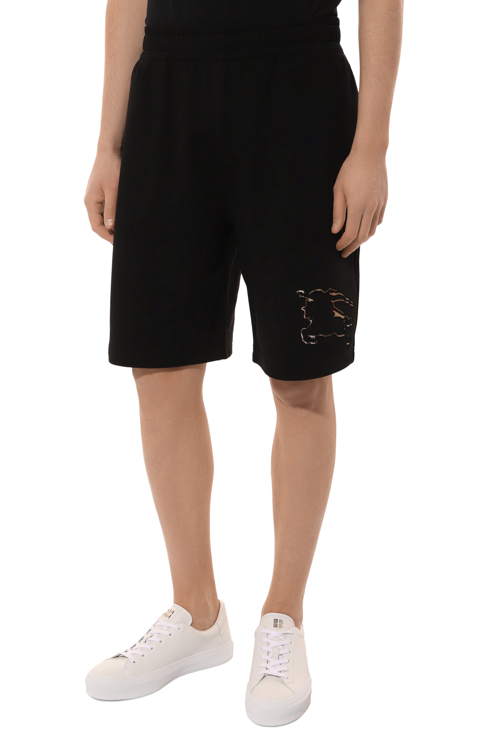 Хлопковые шорты BURBERRY, арт. 8070683, фото 3