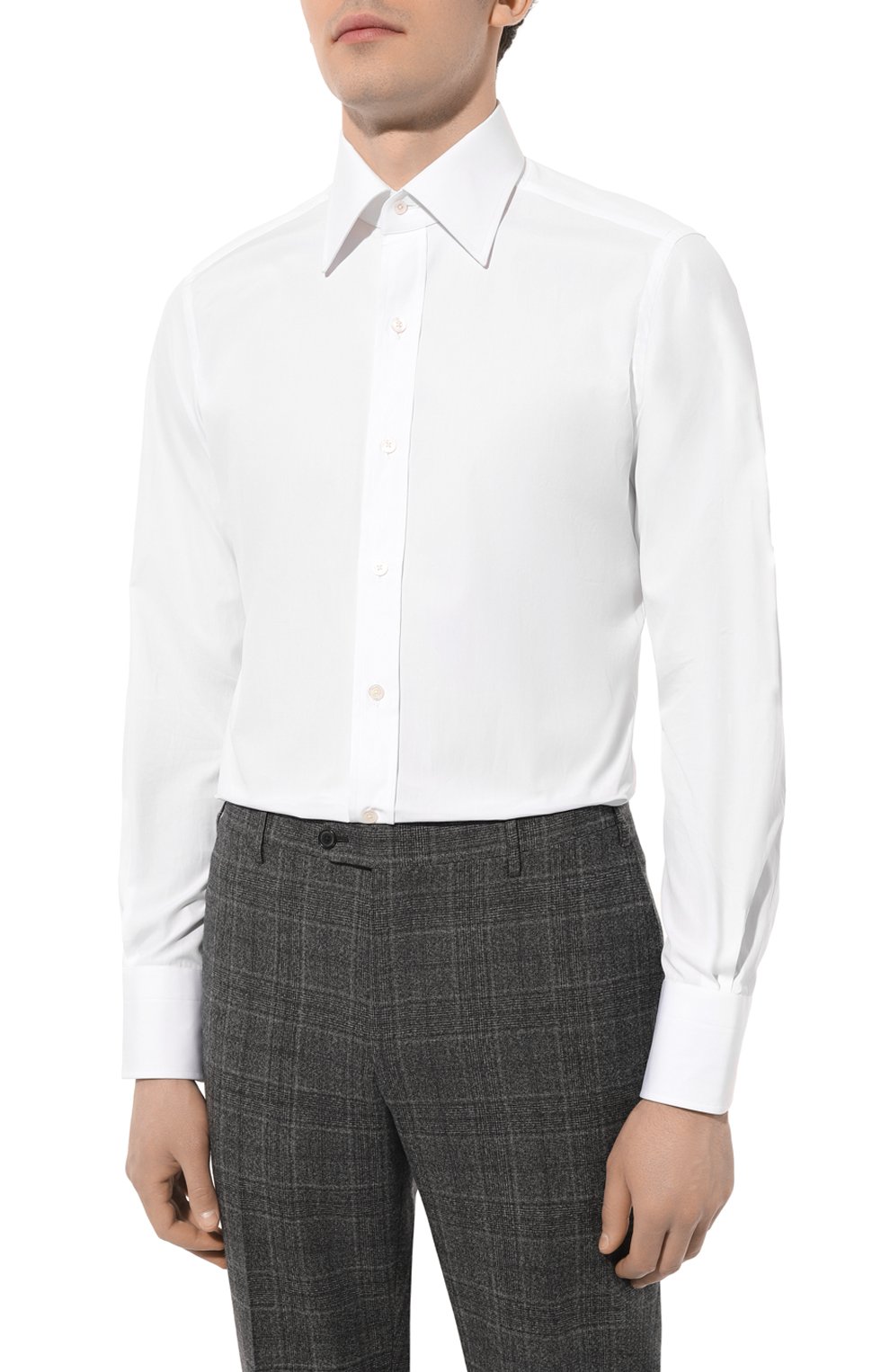 Хлопковая сорочка TOM FORD, арт. HSBC01/CGS11, фото 3