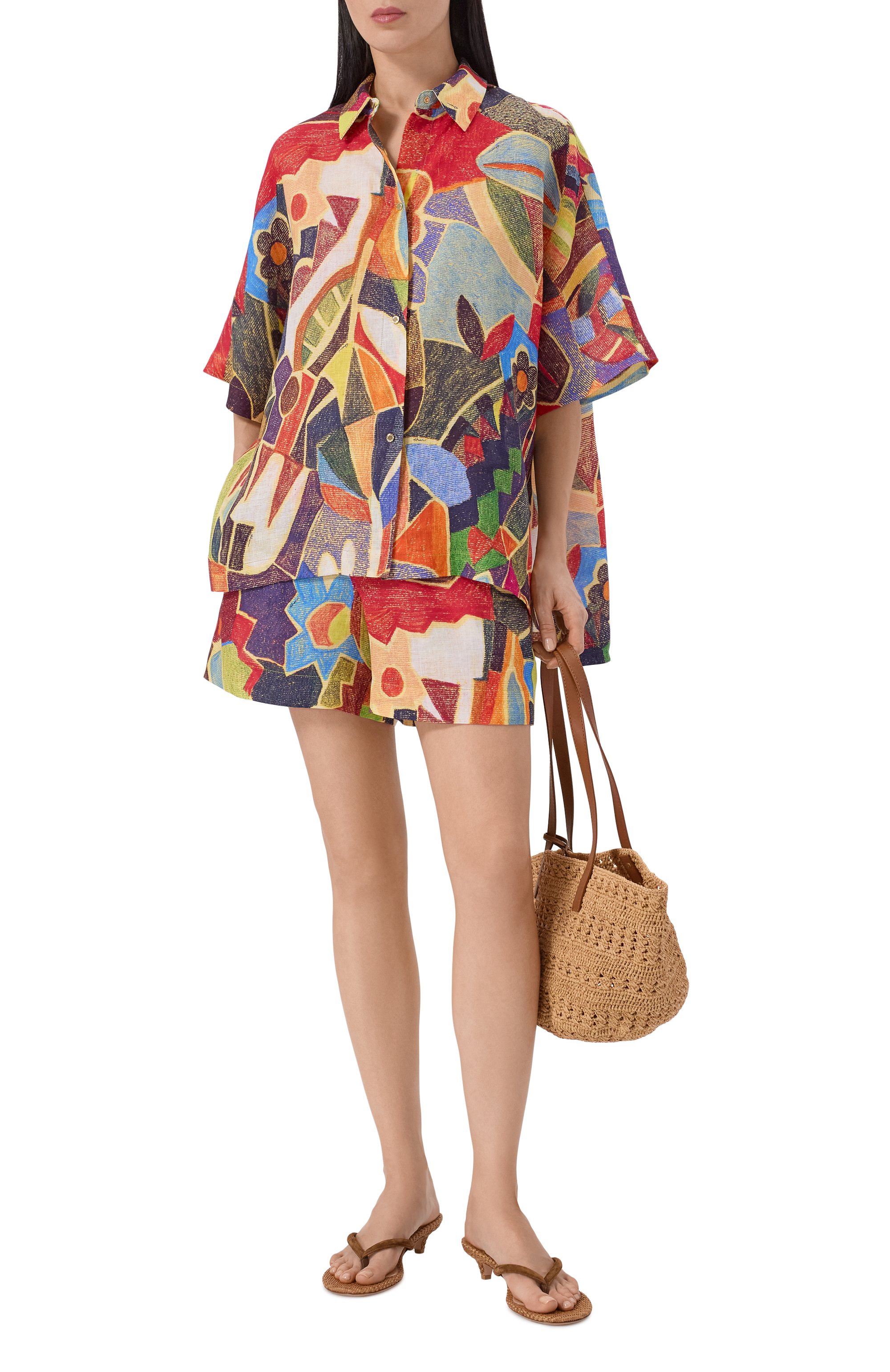 Льняные шорты SHAN, арт. 42636-54, фото 2