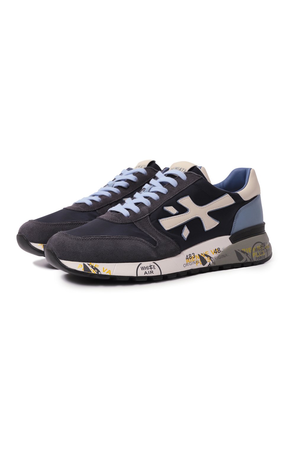 Комбинированные кроссовки mick PREMIATA, арт. MICK/VAR 1280E, фото 1