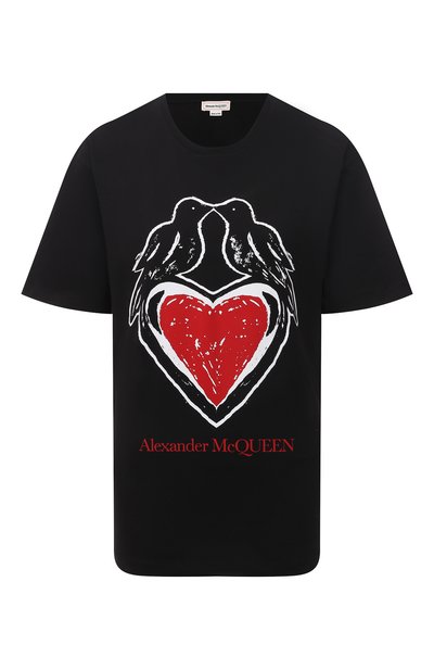 Хлопковая футболка ALEXANDER MCQUEEN, арт. 668432/QZADP, фото 1