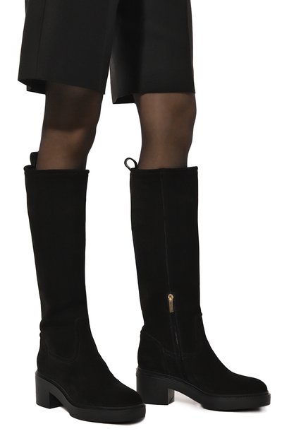 Замшевые сапоги SANTONI, арт. WSHG71427SM0KPYL, фото 3