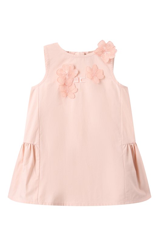 Хлопковое платье Elisabetta Franchi La Mia Bambina