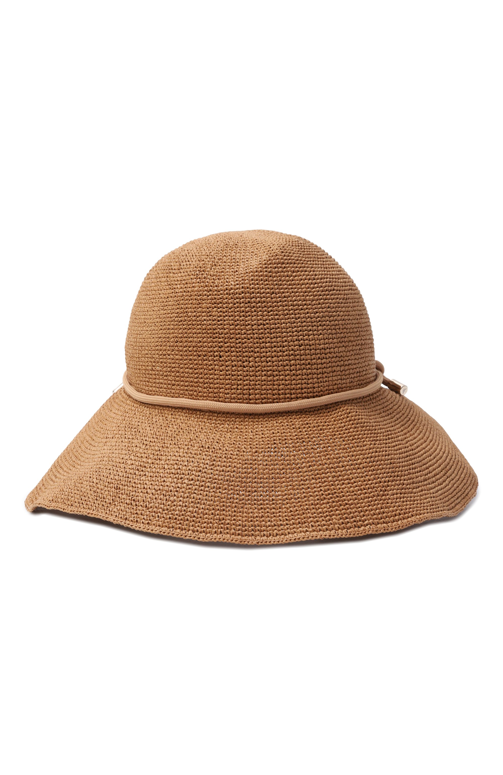 Шляпа EMPORIO ARMANI коричневого цвета по цене 31500 руб., арт. EW004553/AF25339, фото 2 Шляпа EMPORIO ARMANI, арт. EW004553/AF25339, фото 2