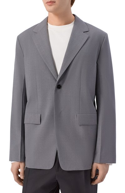 Шерстяной пиджак JIL SANDER, арт. J22BN0279/J40249, фото 3