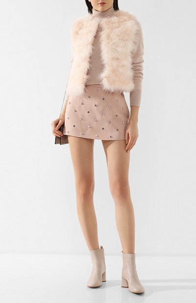 Жилет с пе рьевой отделкой REDVALENTINO, арт. RR3CMA00/XXA, фото 2