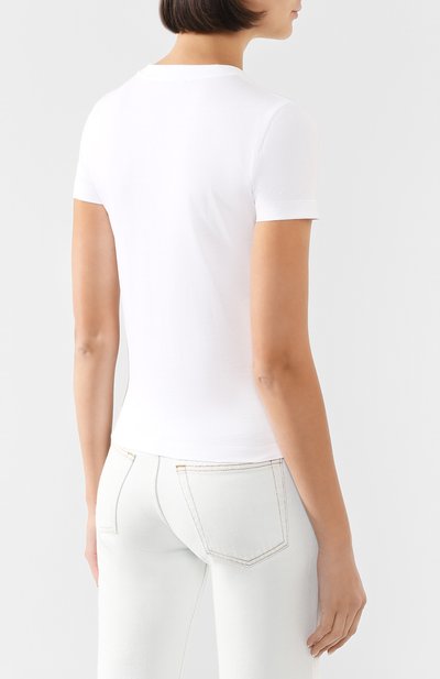 Хлопковая футболка STELLA MCCARTNEY, арт. 600422/SNW81, фото 4