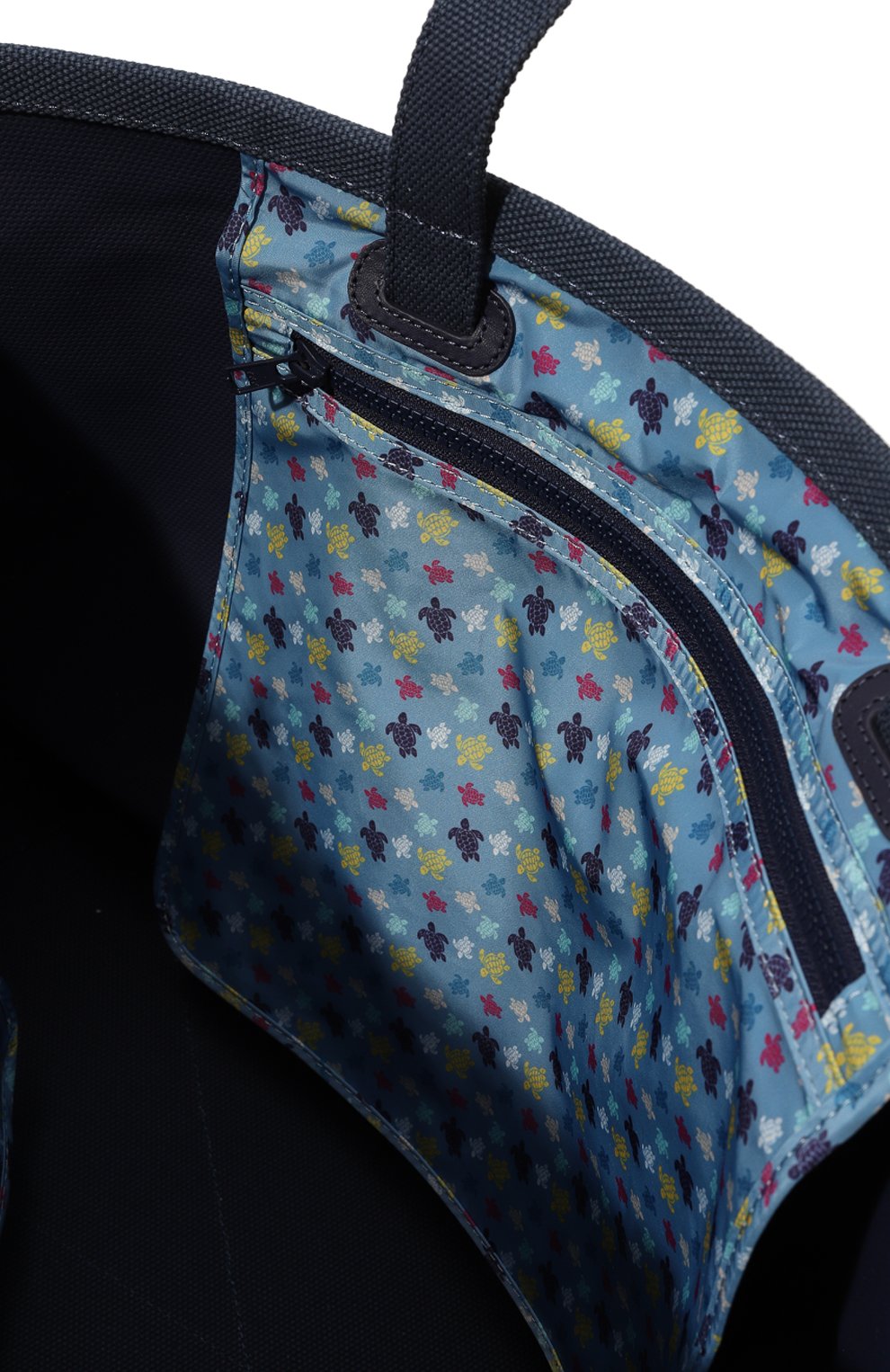 Хлопковая сумка VILEBREQUIN темно-синего цвета по цене 35900 руб., арт. BRGU3100/390, фото 5 Хлопковая сумка VILEBREQUIN, арт. BRGU3100/390, фото 5