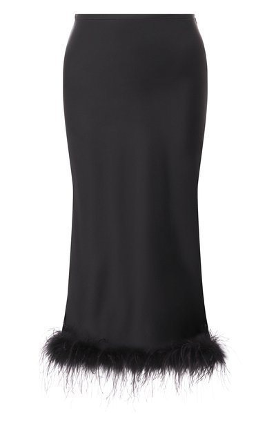 Женская атласная юбка BLUMARINE, арт. 2G276A/N0990