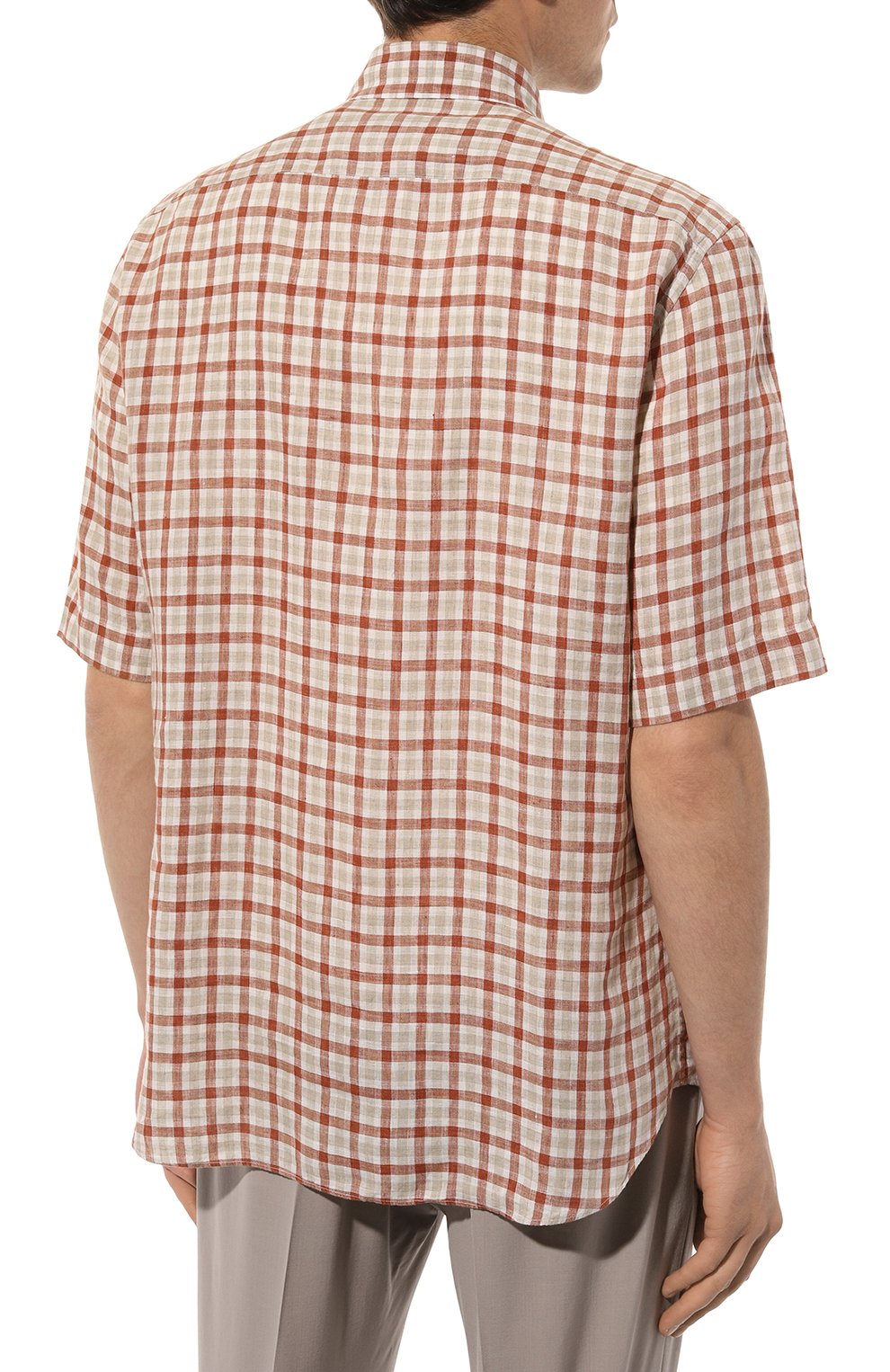 Льняная рубашка STEFANO RICCI разноцветного цвета по цене 86250 руб., арт. MC007469/LX2716, фото 4 Льняная рубашка STEFANO RICCI, арт. MC007469/LX2716, фото 4