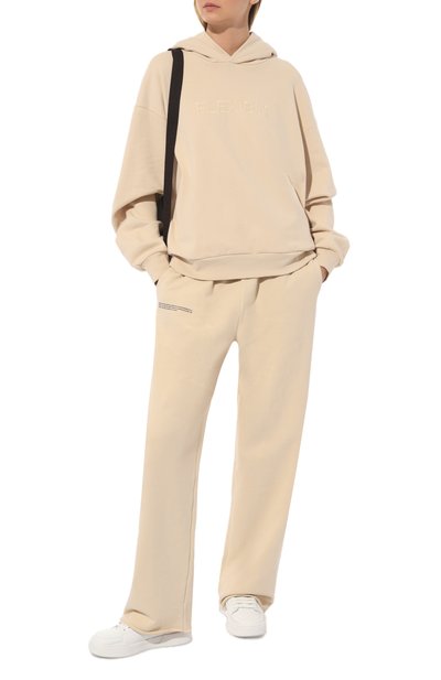 Хлопковое худи PANGAIA бежевого цвета по цене 9575 руб., арт. Organic Cotton Flexible Hoodie, фото 2 Хлопковое худи PANGAIA, арт. Organic Cotton Flexible Hoodie, фото 2