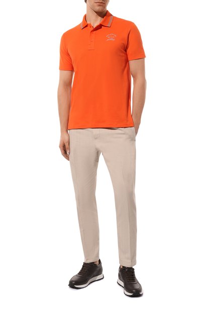 Хлопковое поло PAUL&SHARK, арт. 22411233, фото 2