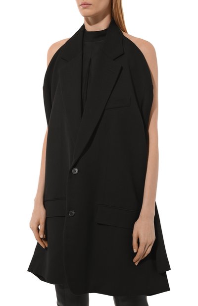 Платье из вискозы и шерсти BALENCIAGA, арт. 809048/TRT01, �фото 5