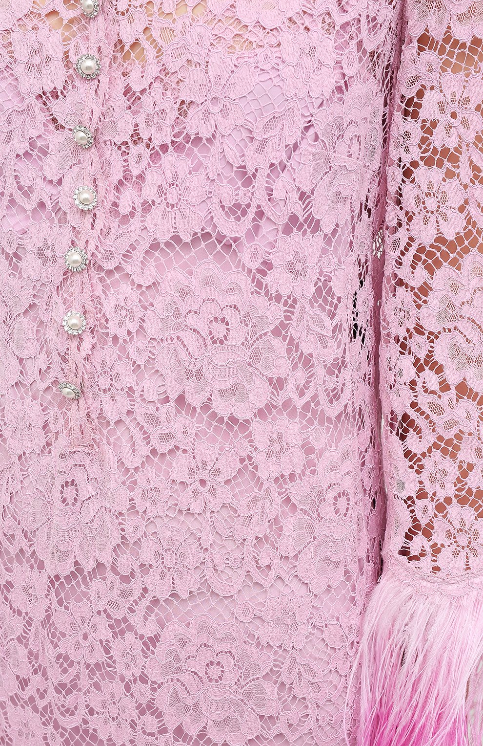 Платье из хлопка и вискозы DOLCE & GABBANA, арт. F6I7DZ/HLMEA, фото 5