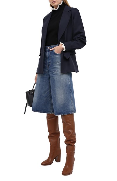 Водолазка из шерсти и хлопка CELINE, арт. 2A73E365K, фото 2