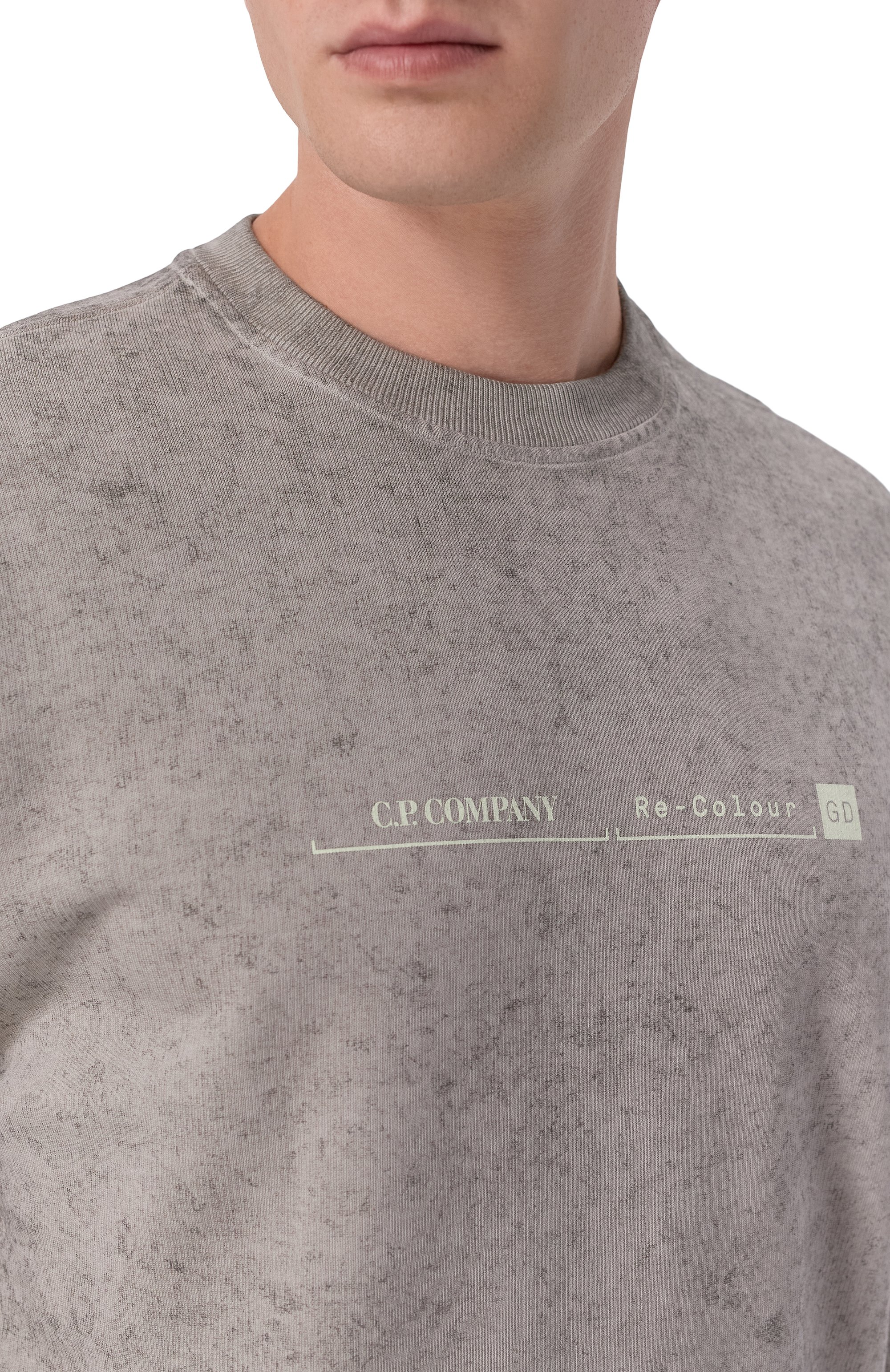 Хлопковый свитшот C.P. COMPANY темно-серого цвета по цене 46350 руб., арт. 21CMSS175A/006453S, фото 5 Хлопковый свитшот C.P. COMPANY, арт. 21CMSS175A/006453S, фото 5
