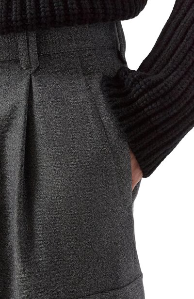 Шерстяные брюки-карго BRIONI темно-серого цвета по цене 172000 руб., арт. RP3T0M/0AA0C, фото 5 Шерстяные брюки-карго BRIONI, арт. RP3T0M/0AA0C, фото 5