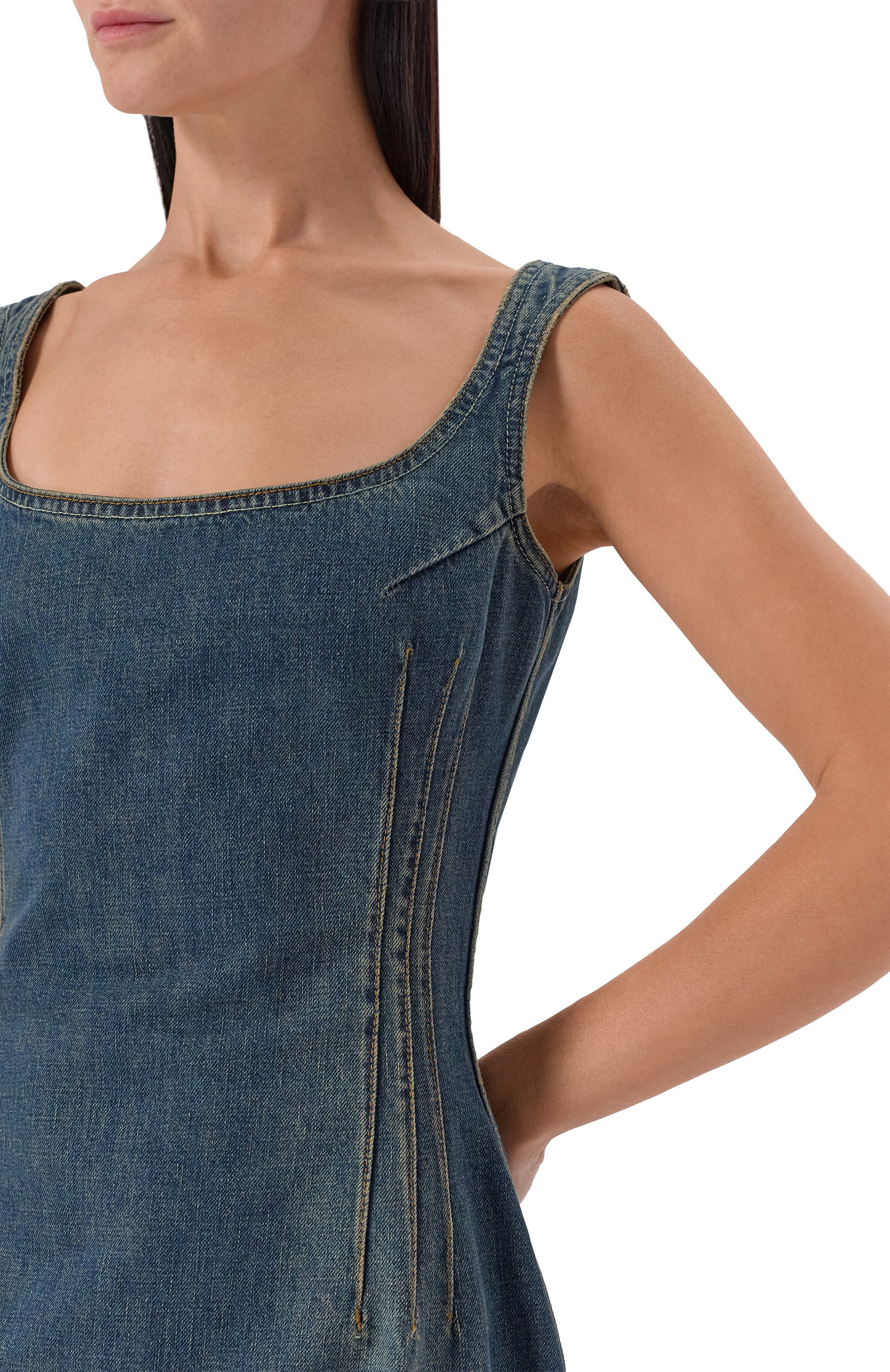 Джинсовое платье MAGDA BUTRYM, арт. 308725, фото 5