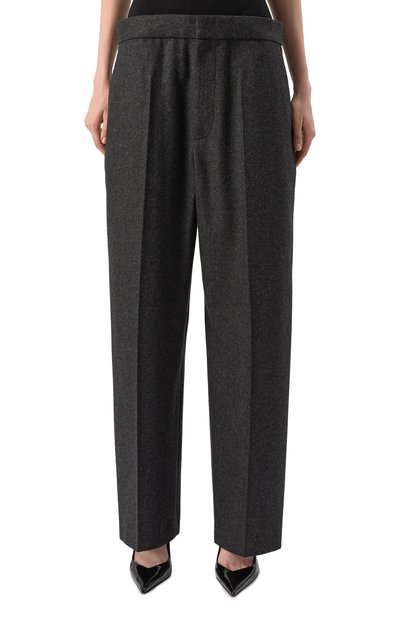 Шерстяные брюки ALAIA, арт. AA9P0238W011A, фото 3