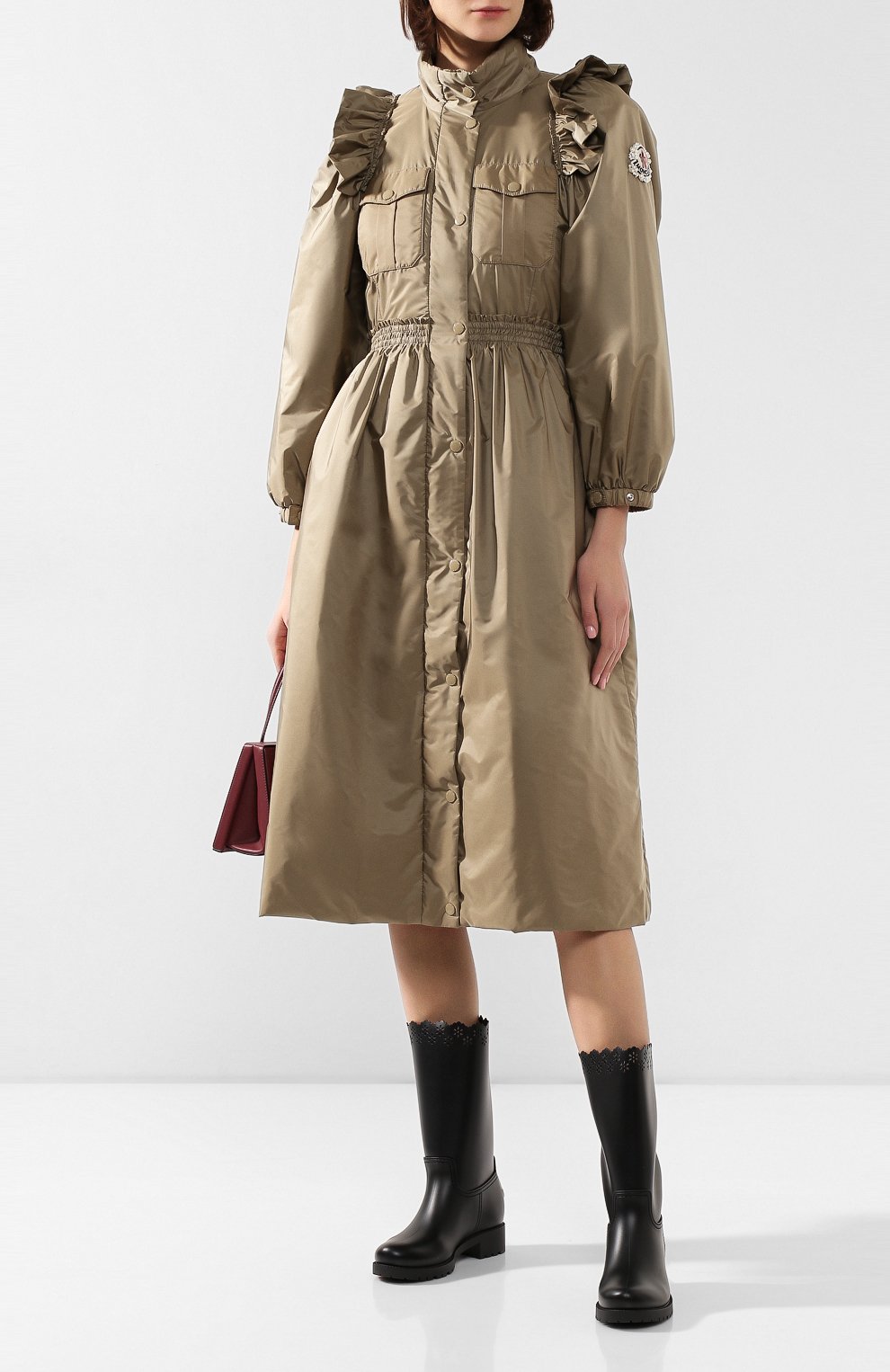 Пальто 4 moncler simone rocha MONCLER GENIUS бежевого цвета по цене 109000 руб., арт. E2-09W-49303-00-C0333, фото 2 Пальто 4 moncler simone rocha MONCLER GENIUS, арт. E2-09W-49303-00-C0333, фото 2