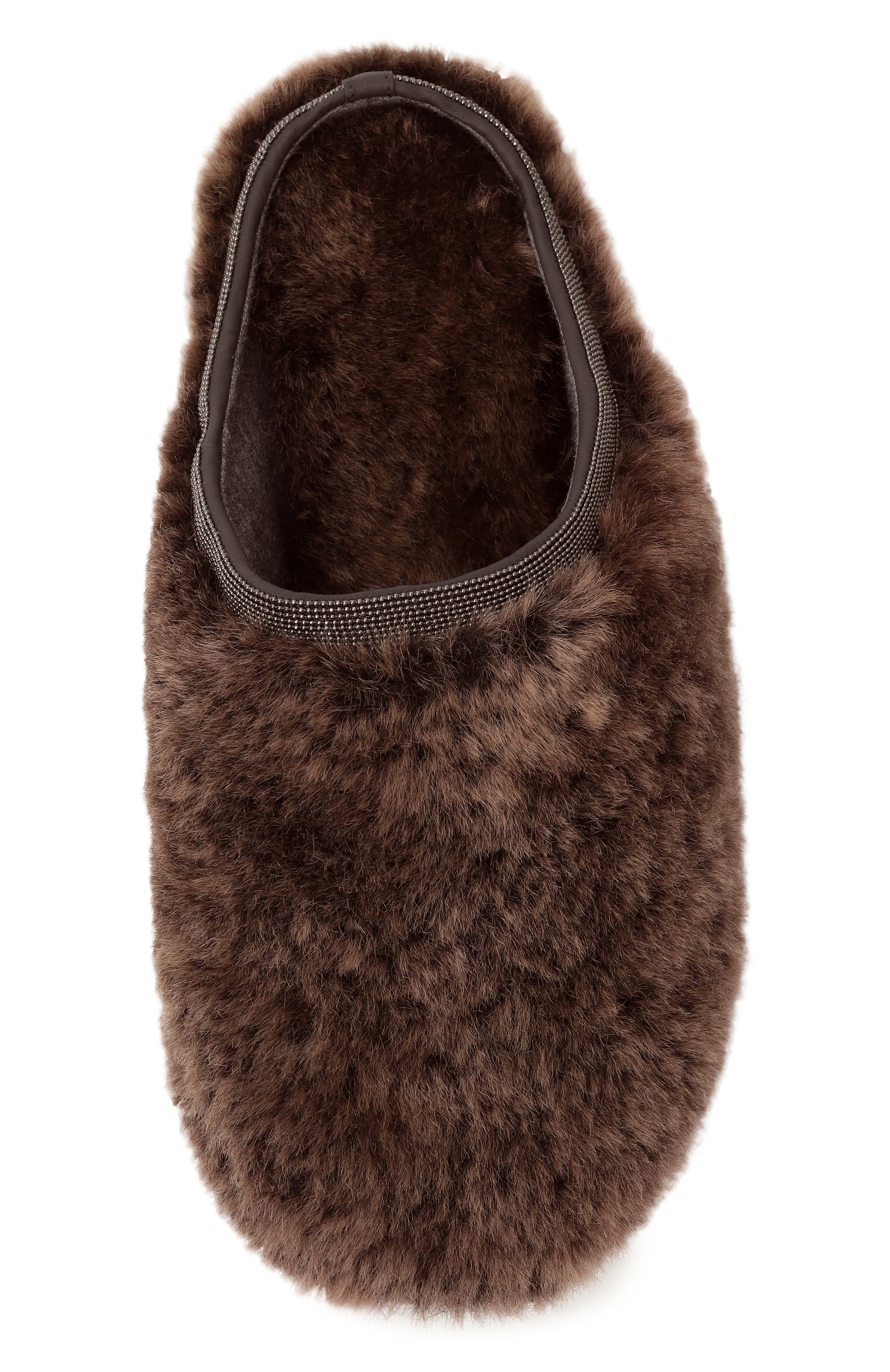 Сабо из овчины BRUNELLO CUCINELLI, арт. MZVBG3083, фото 6