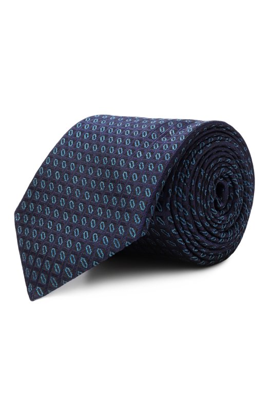 Шелковый галстук Canali 18/HJ04363 Синий 18/HJ04363