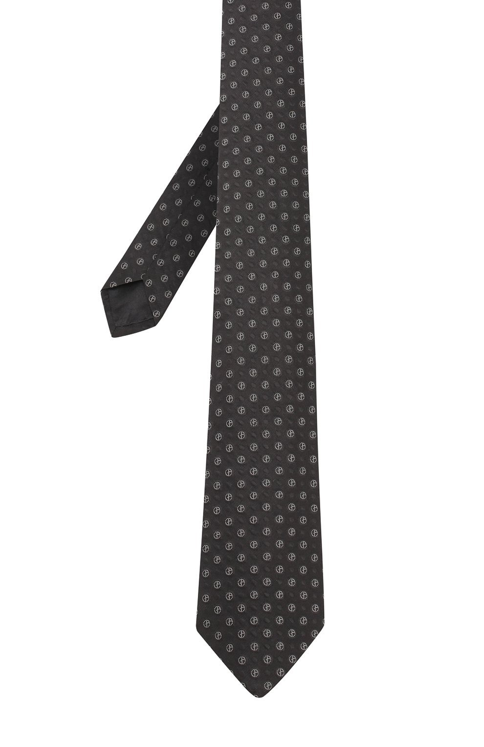Шелковый галстук с узором GIORGIO ARMANI, арт. 360054/8A945, фото 2