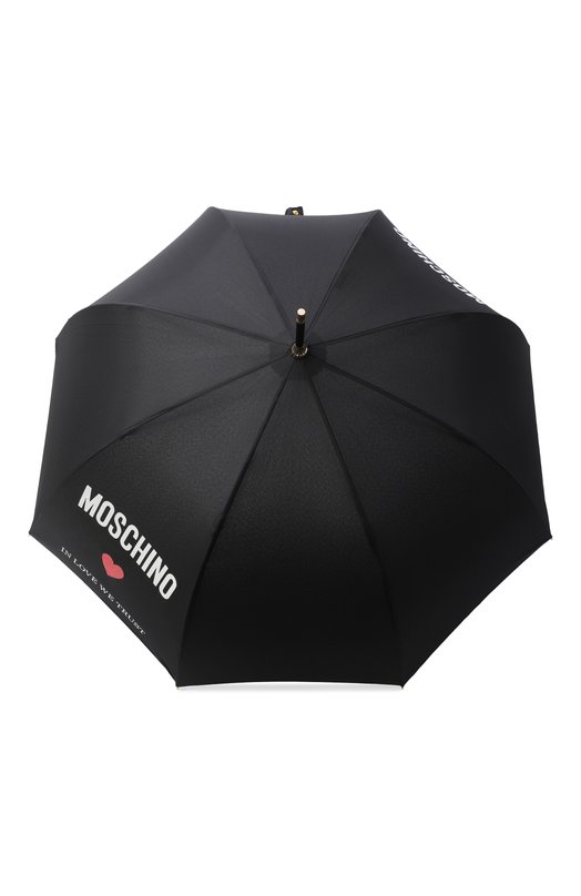 Зонт-трость Moschino 8956-63 AUT0 Чёрный 8956-63 AUT0