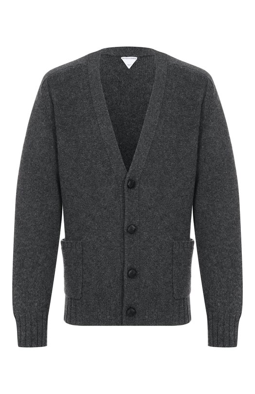 Шерстяной кардиган Bottega Veneta 835396/V5LS0 Серый 835396/V5LS0