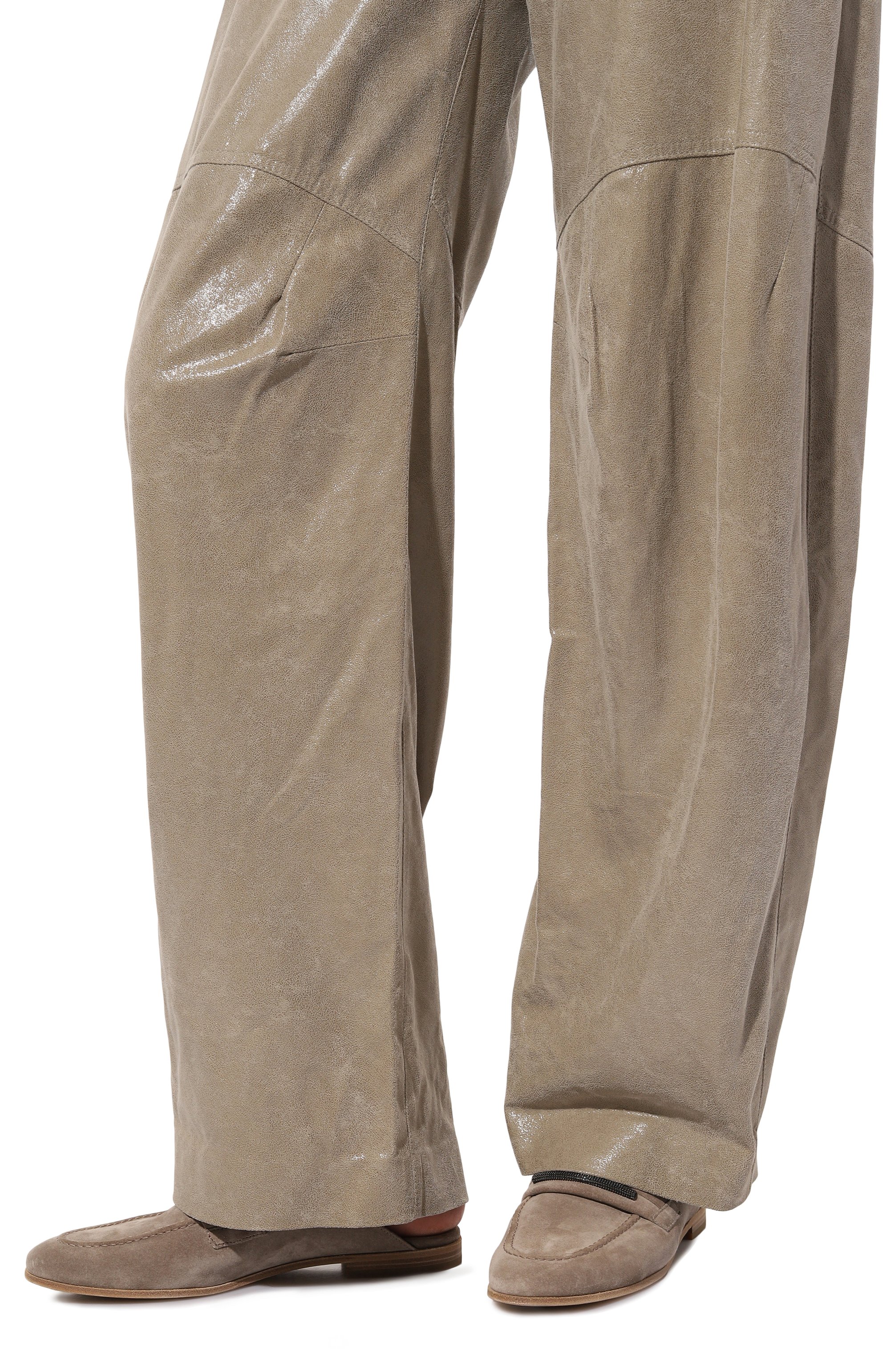 Замшевые сабо BRUNELLO CUCINELLI, арт. MZSFC2622, фото 3