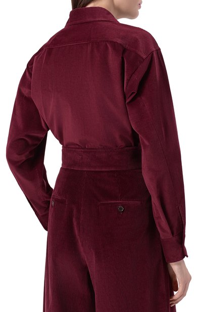 Вельветовое боди MAX MARA, арт. FERTILE, фото 4