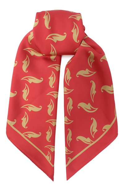 Женский шелковый платок ХОХЛОМА Х АЛЕНА АХМАДУЛЛИНА, арт. WTA1116