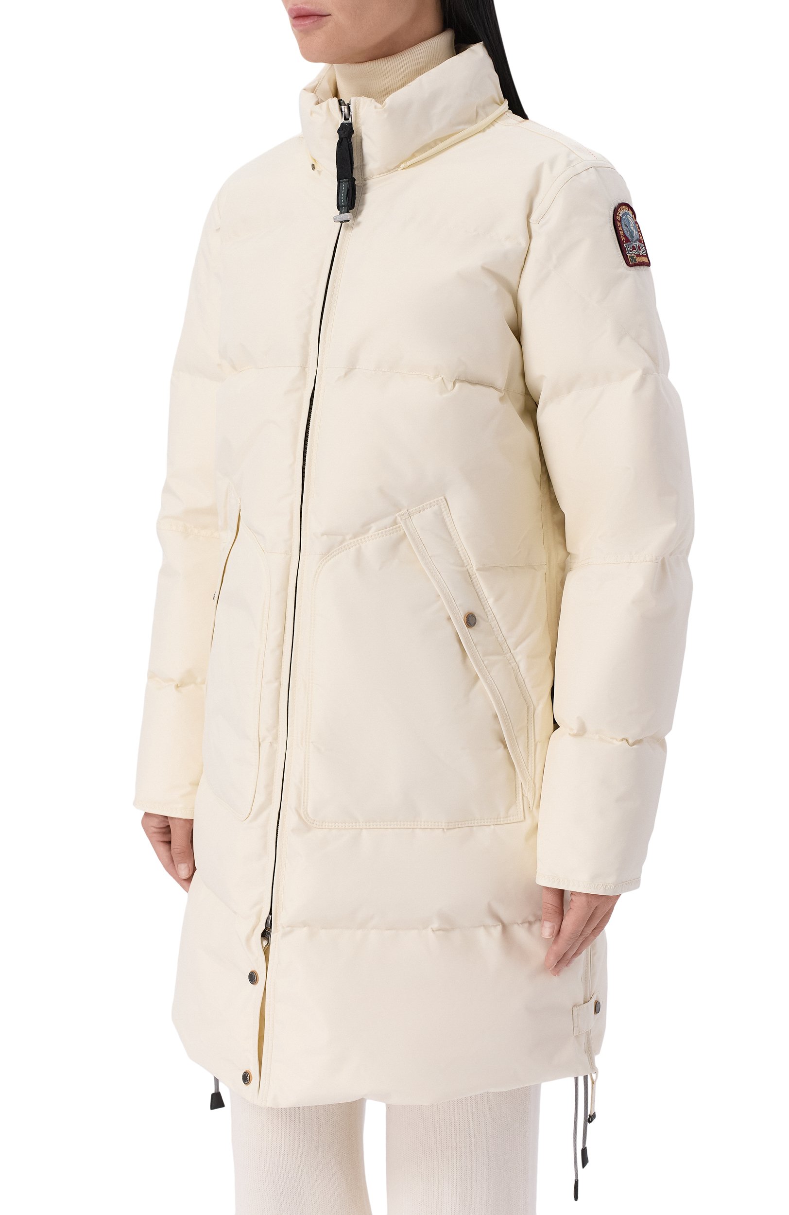 Пуховик PARAJUMPERS белого цвета по цене 112500 руб., арт. 26WMPWJKMA33, фото 6 Пуховик PARAJUMPERS, арт. 26WMPWJKMA33, фото 6