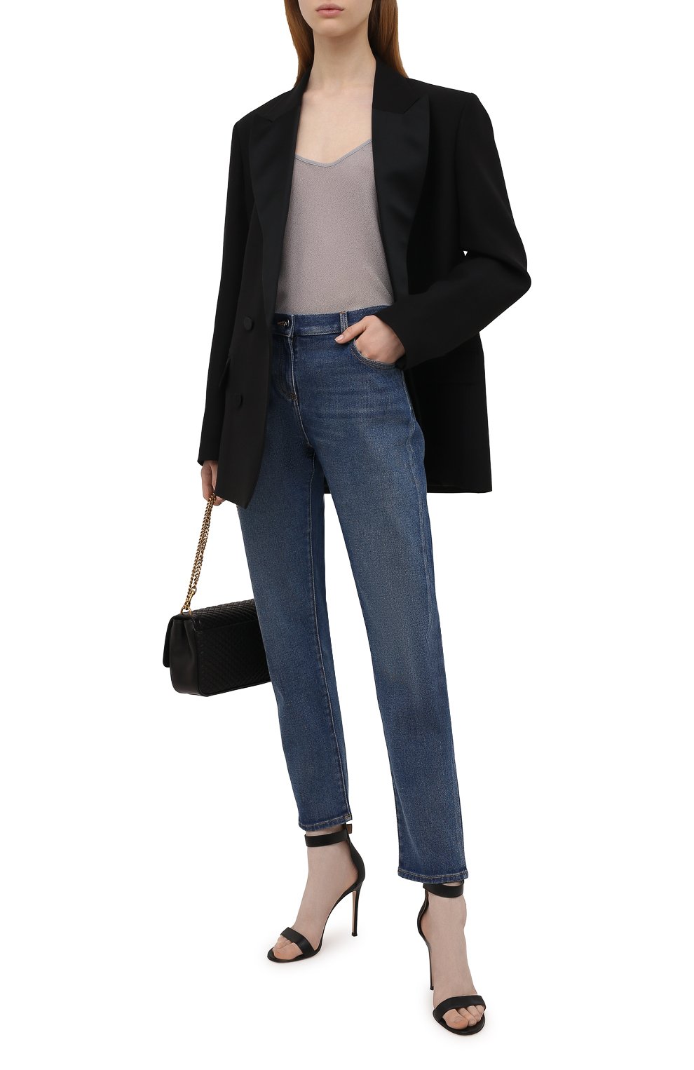 Шелковый топ GIORGIO ARMANI, арт. 2SHCC03A/T0369, фото 2